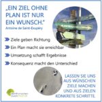 Ein Ziel ohne Plan ist nur ein Wunsch